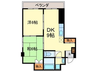 ラ・コルテ長住の物件間取画像